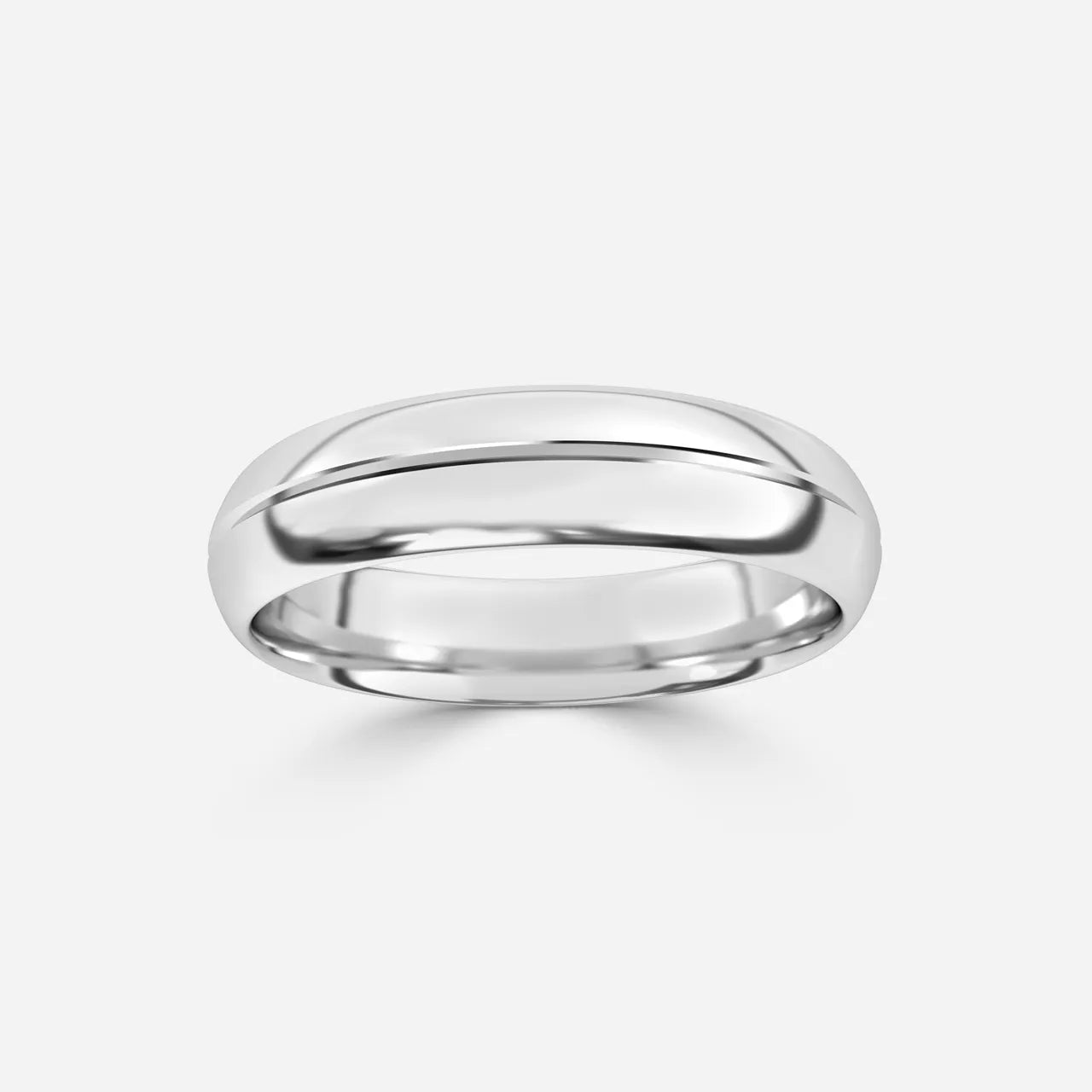 Grooved Court Profile Ring