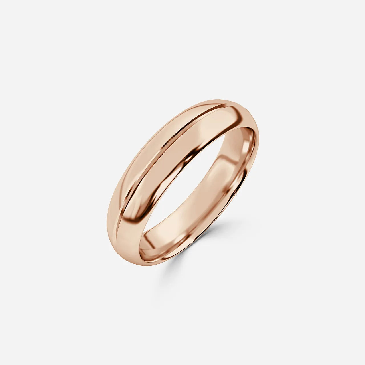 Grooved Court Profile Ring