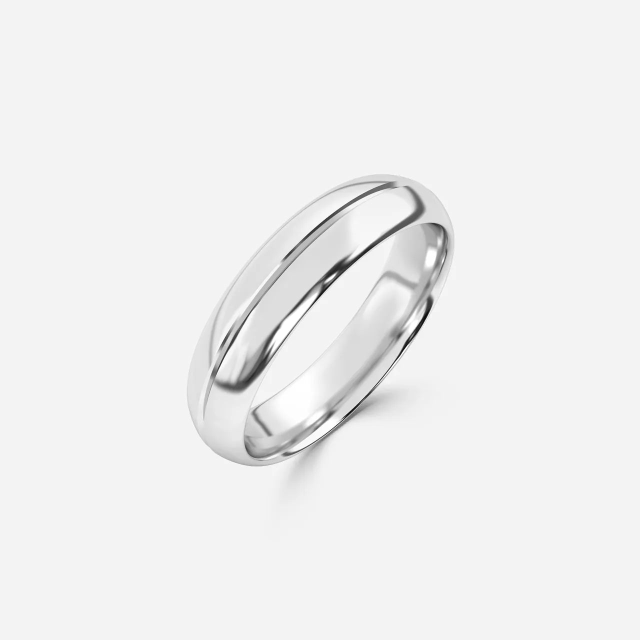 Grooved Court Profile Ring