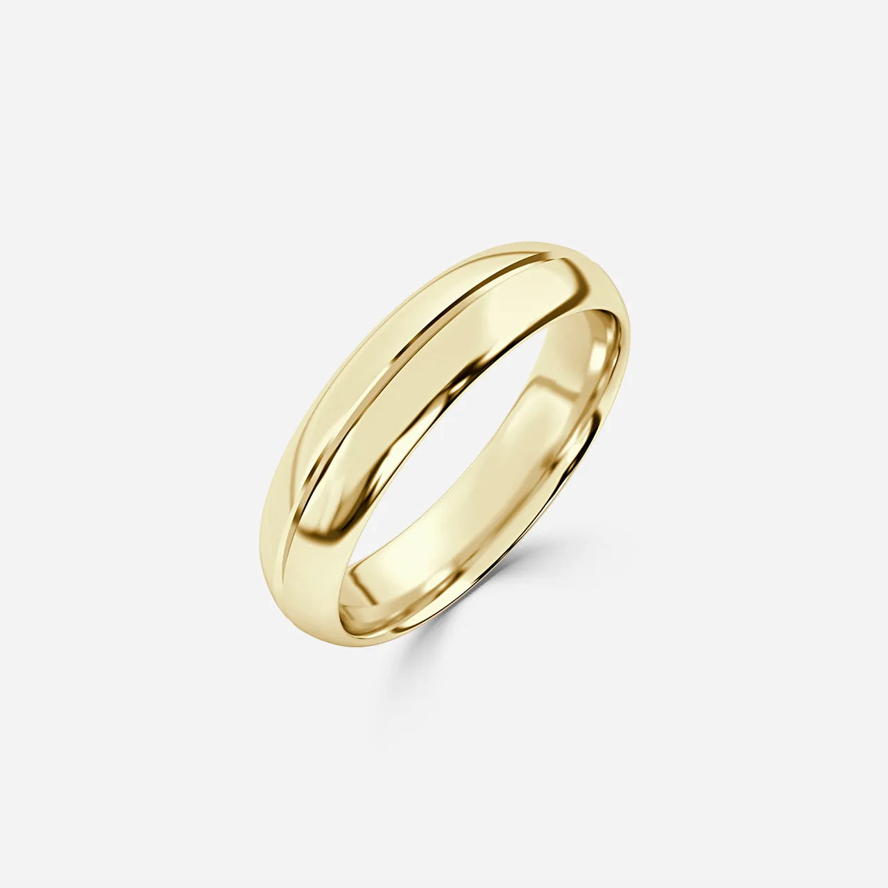 Grooved Court Profile Ring