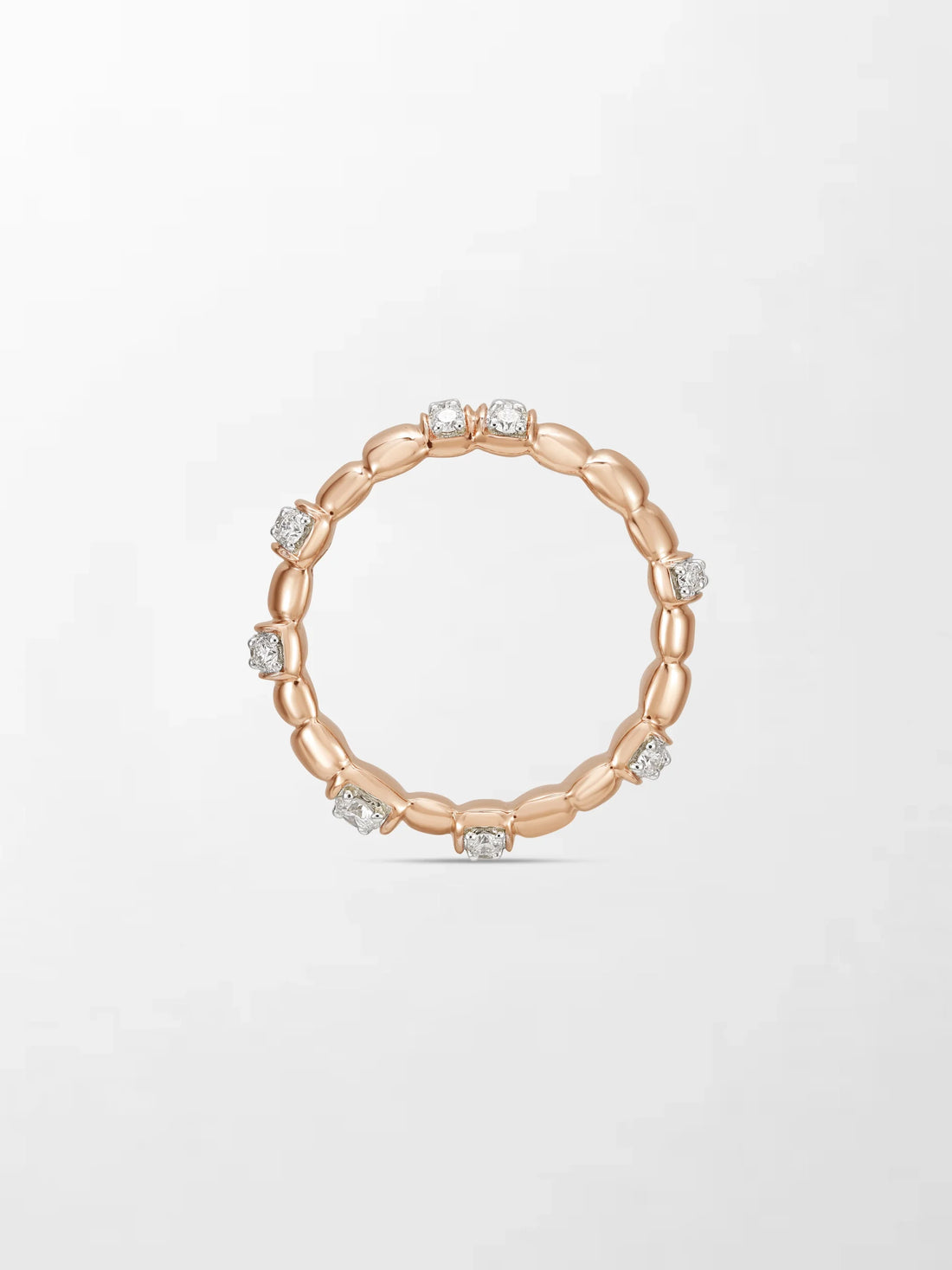 Beaded Radiance Diamond Ring