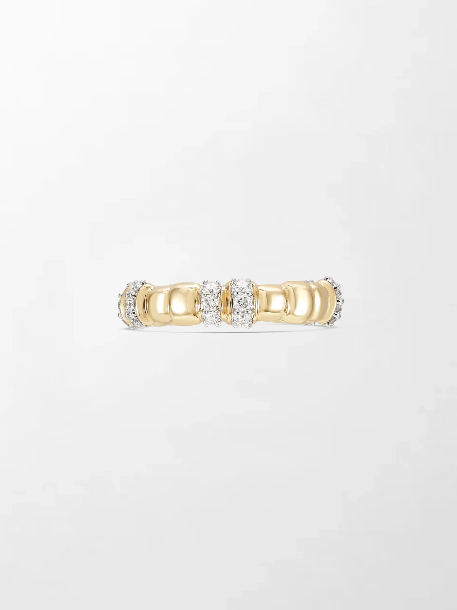 Beaded Radiance Diamond Ring