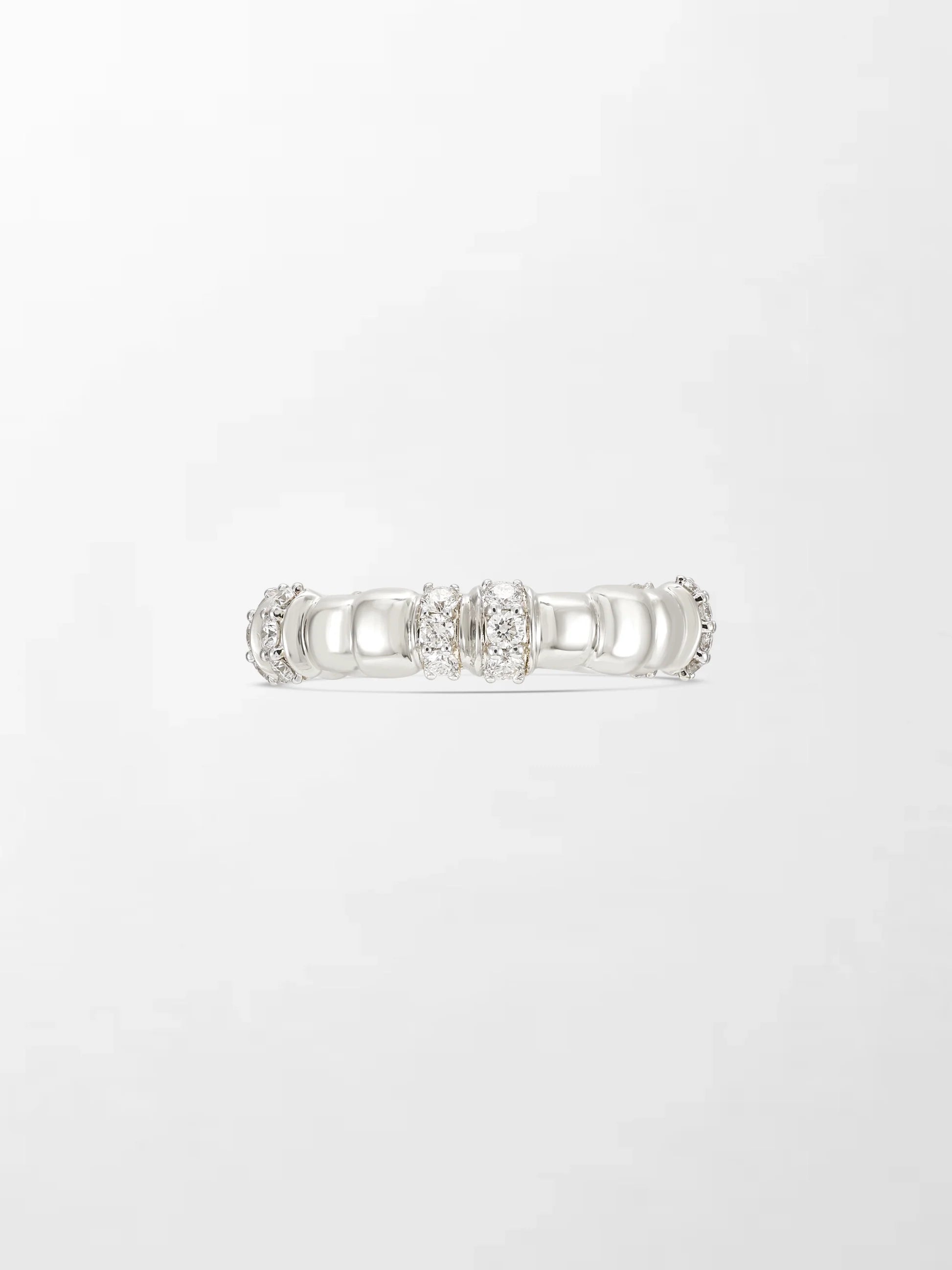 Beaded Radiance Diamond Ring