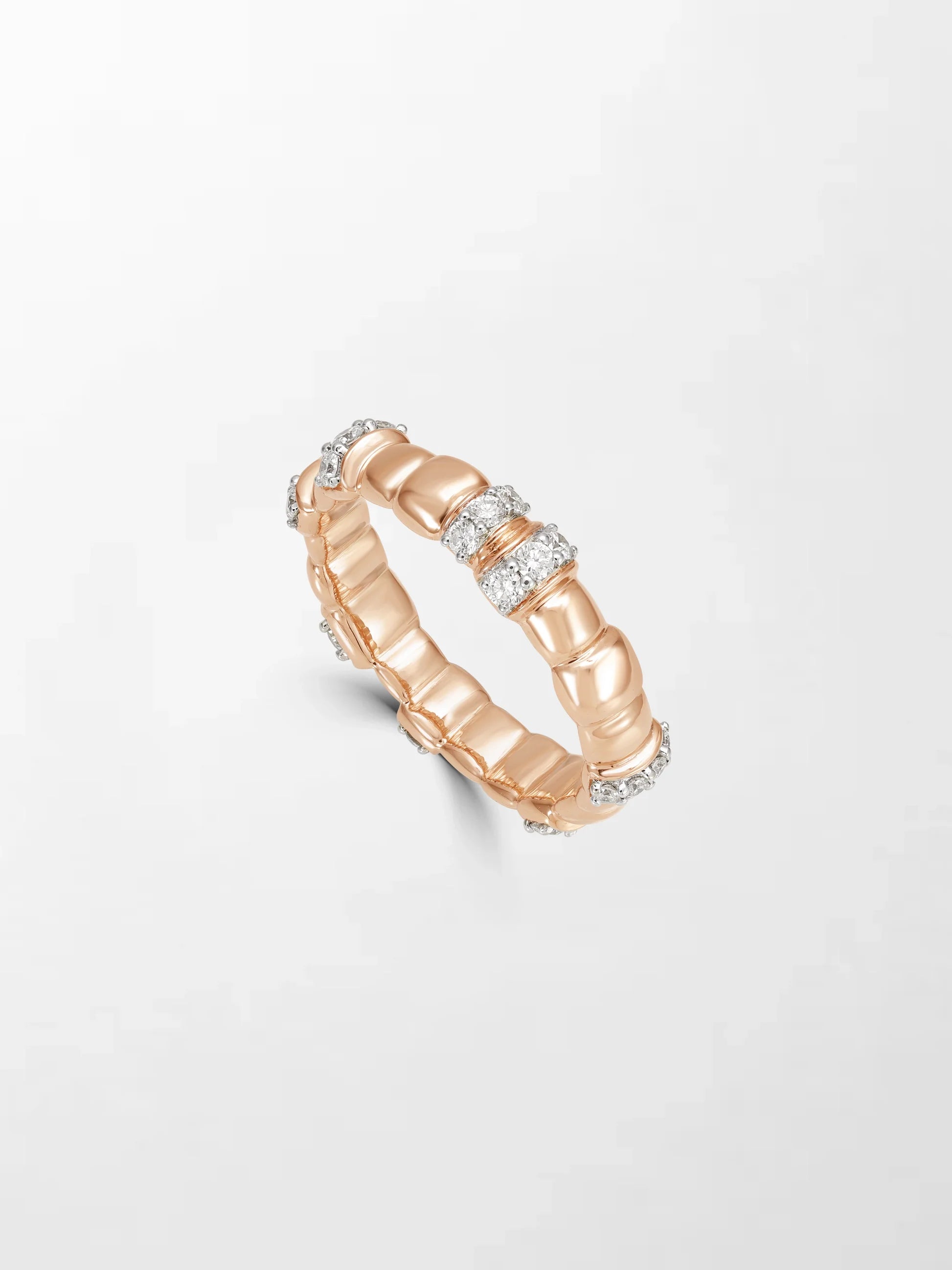 Beaded Radiance Diamond Ring