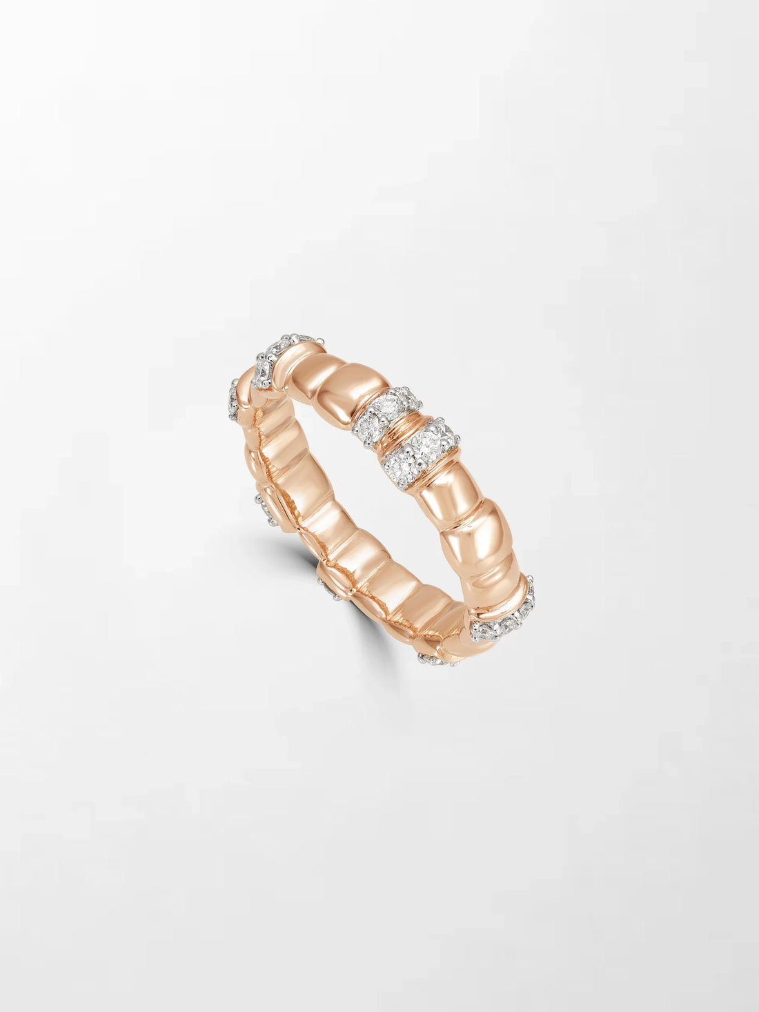 Beaded Radiance Diamond Ring