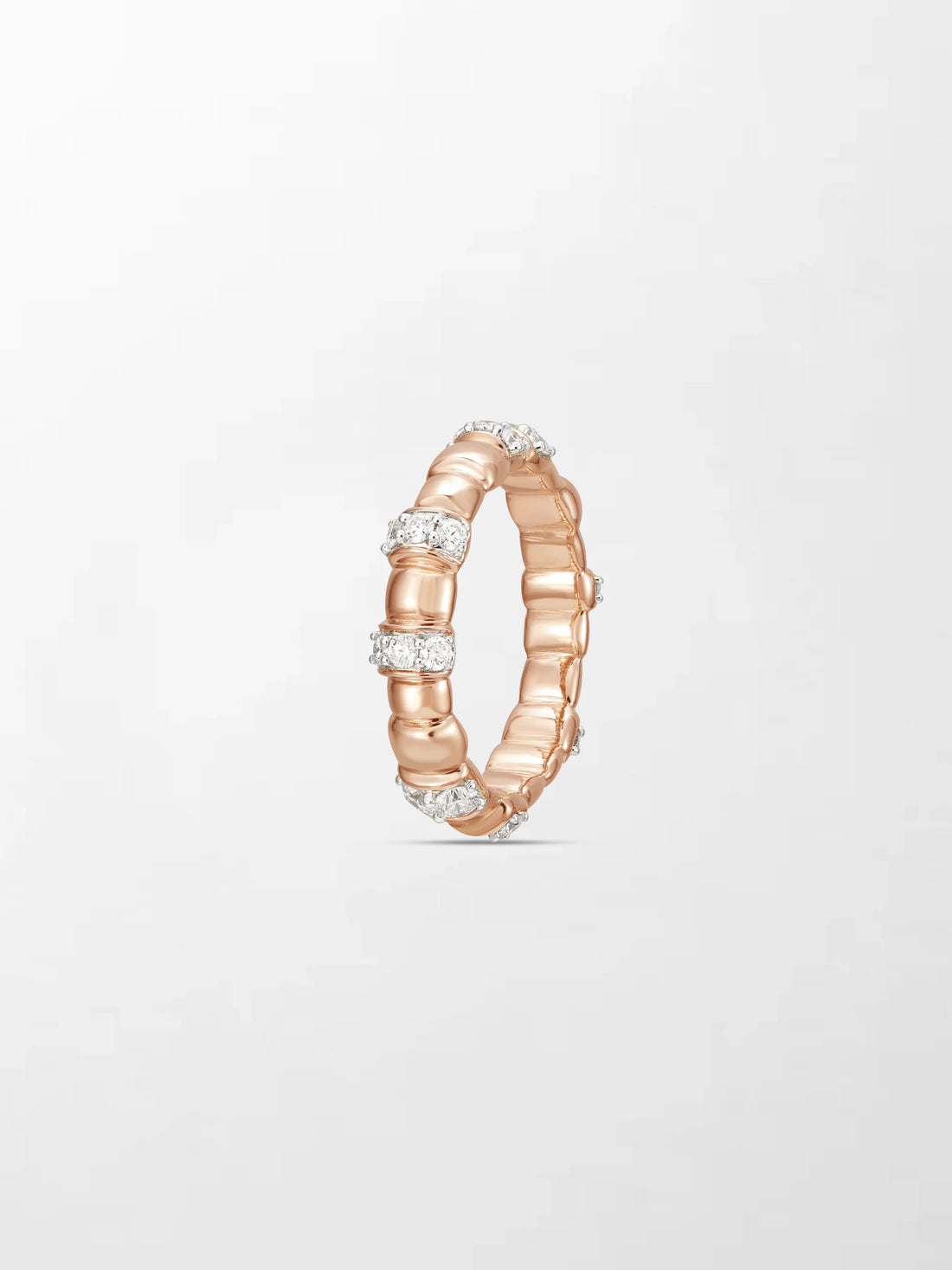 Beaded Radiance Diamond Ring