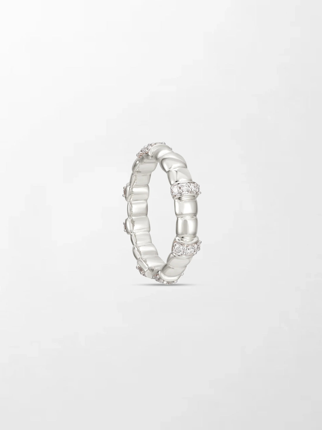 Beaded Radiance Diamond Ring
