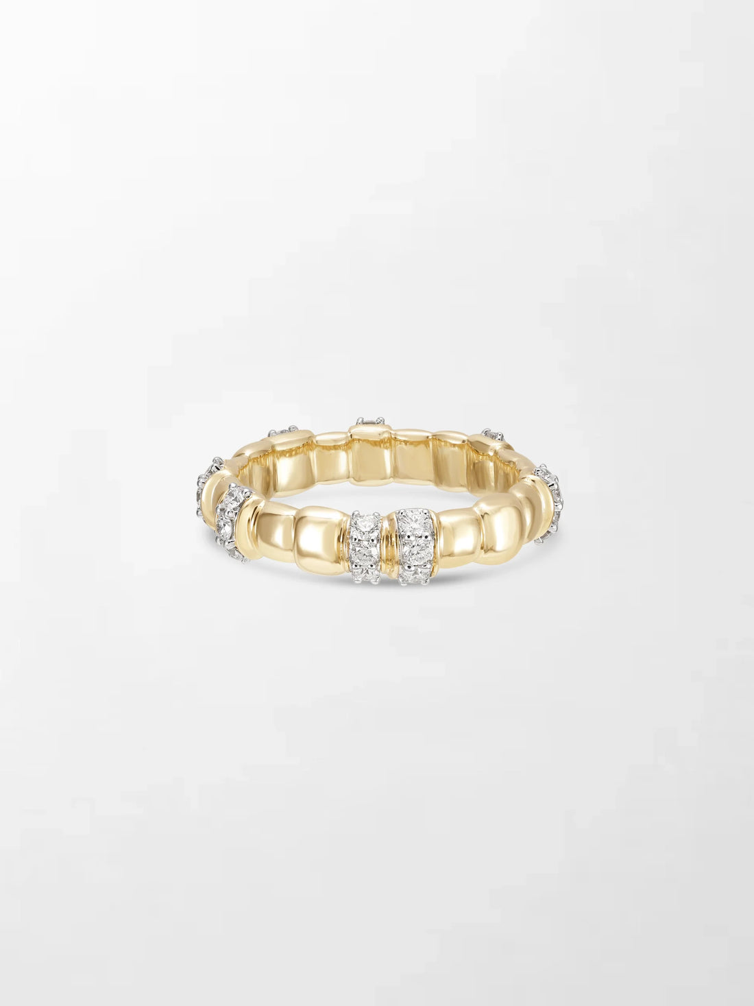 Beaded Radiance Diamond Ring