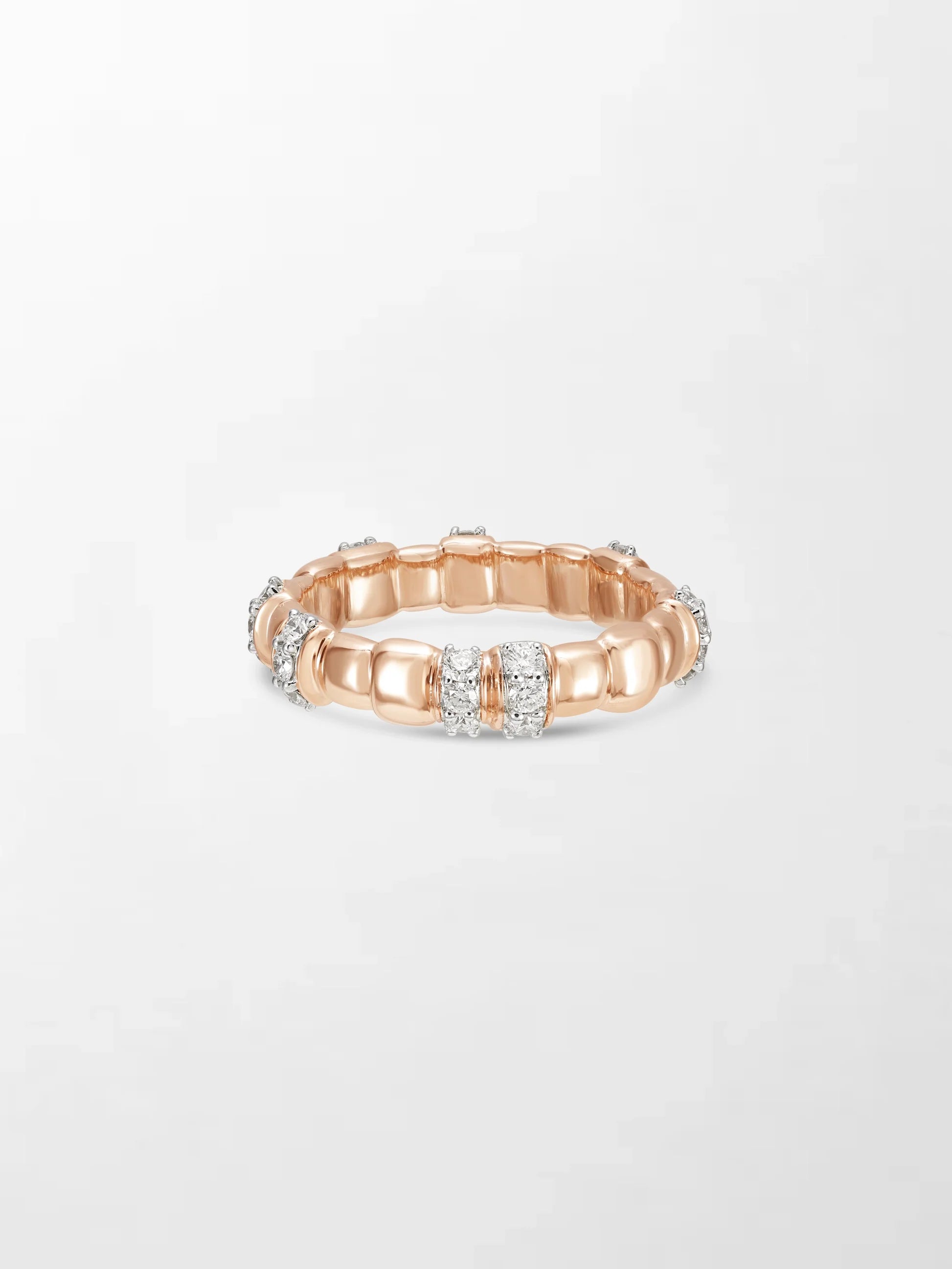 Beaded Radiance Diamond Ring