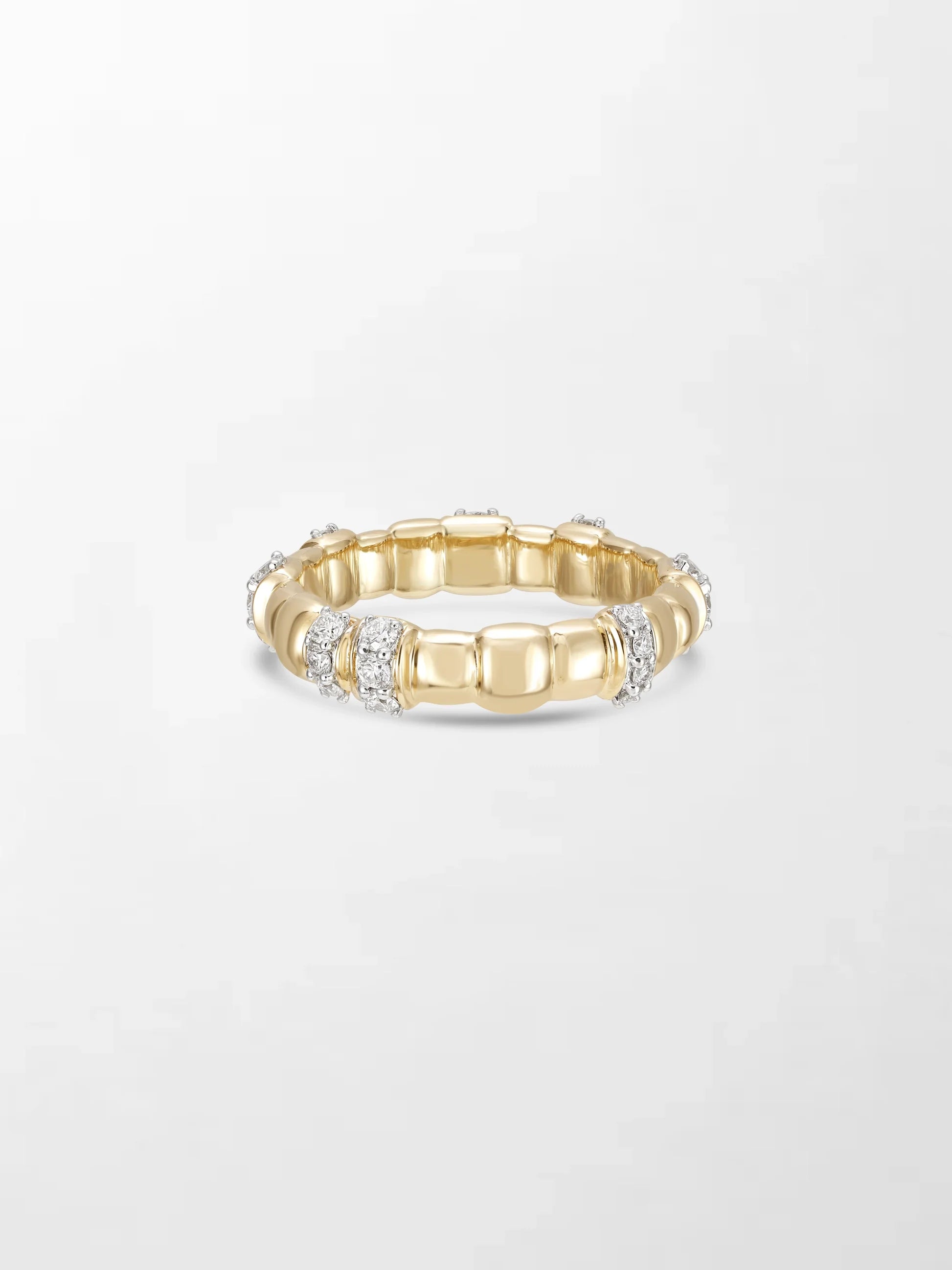 Beaded Radiance Diamond Ring
