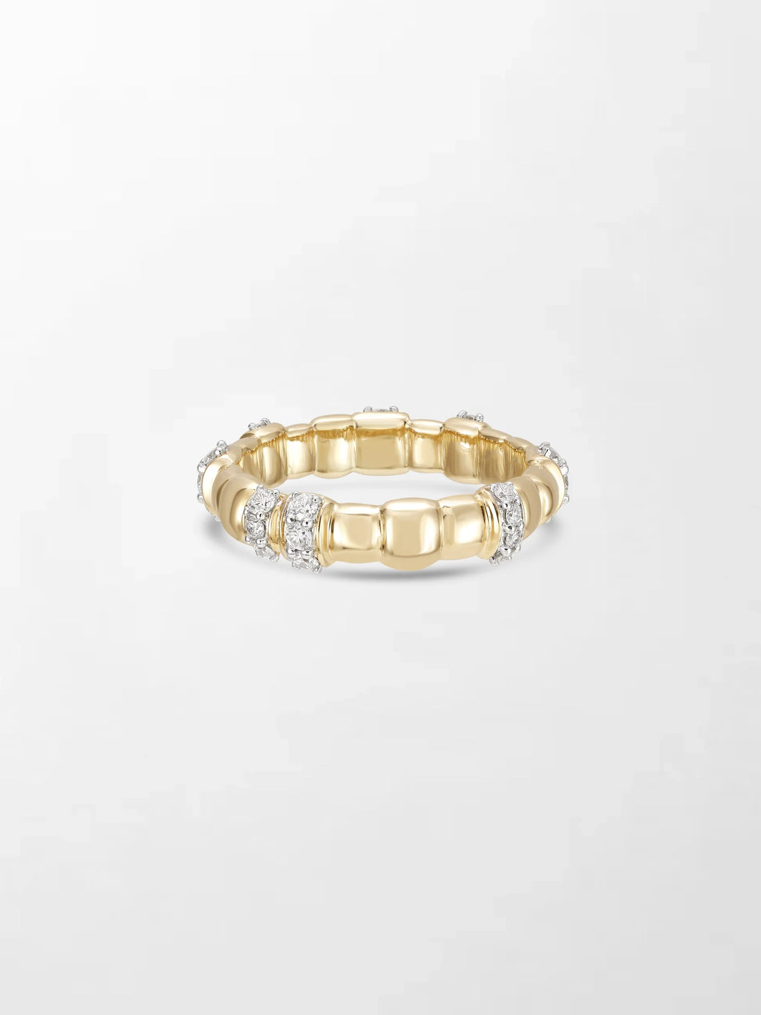 Beaded Radiance Diamond Ring