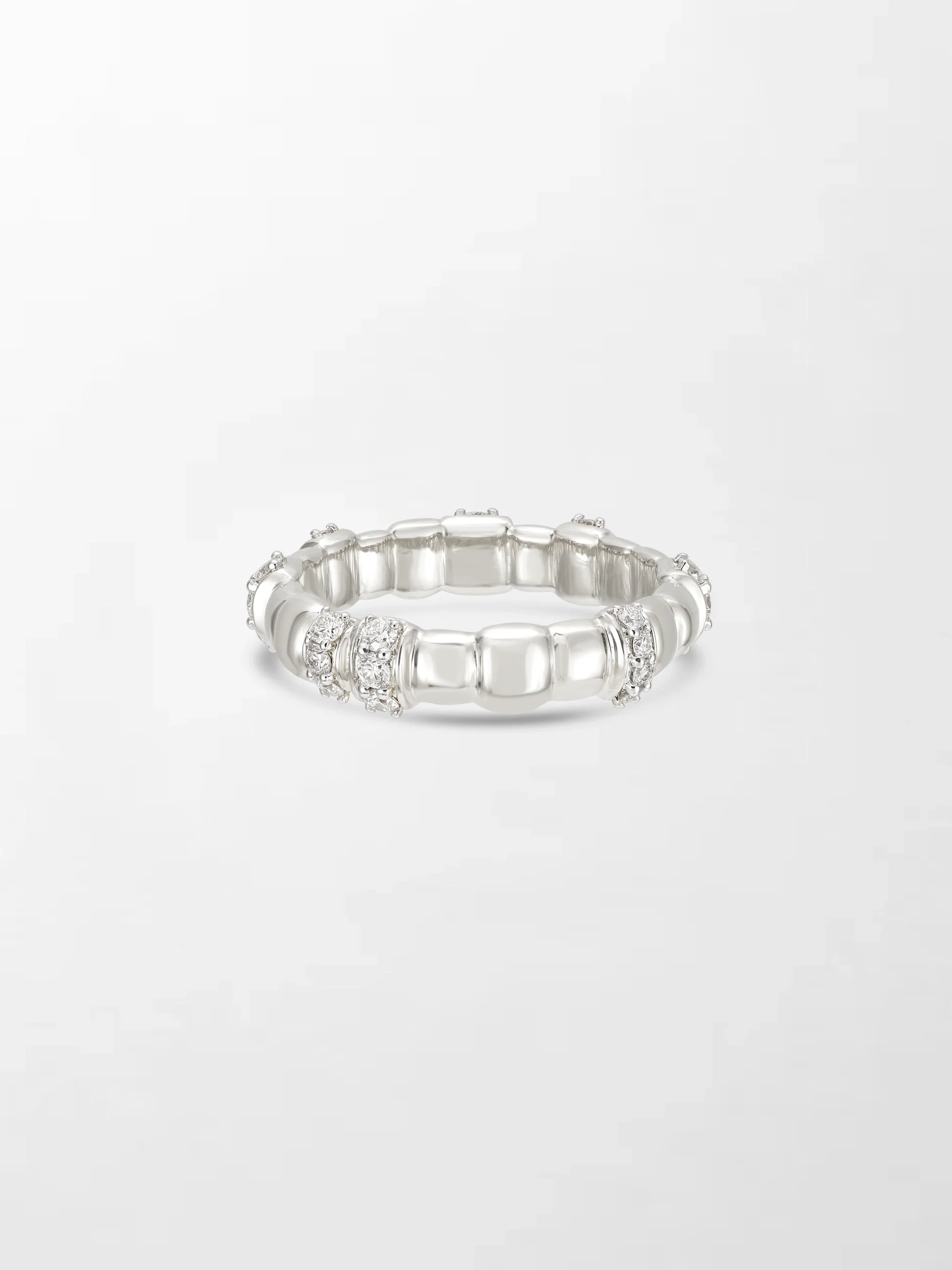 Beaded Radiance Diamond Ring