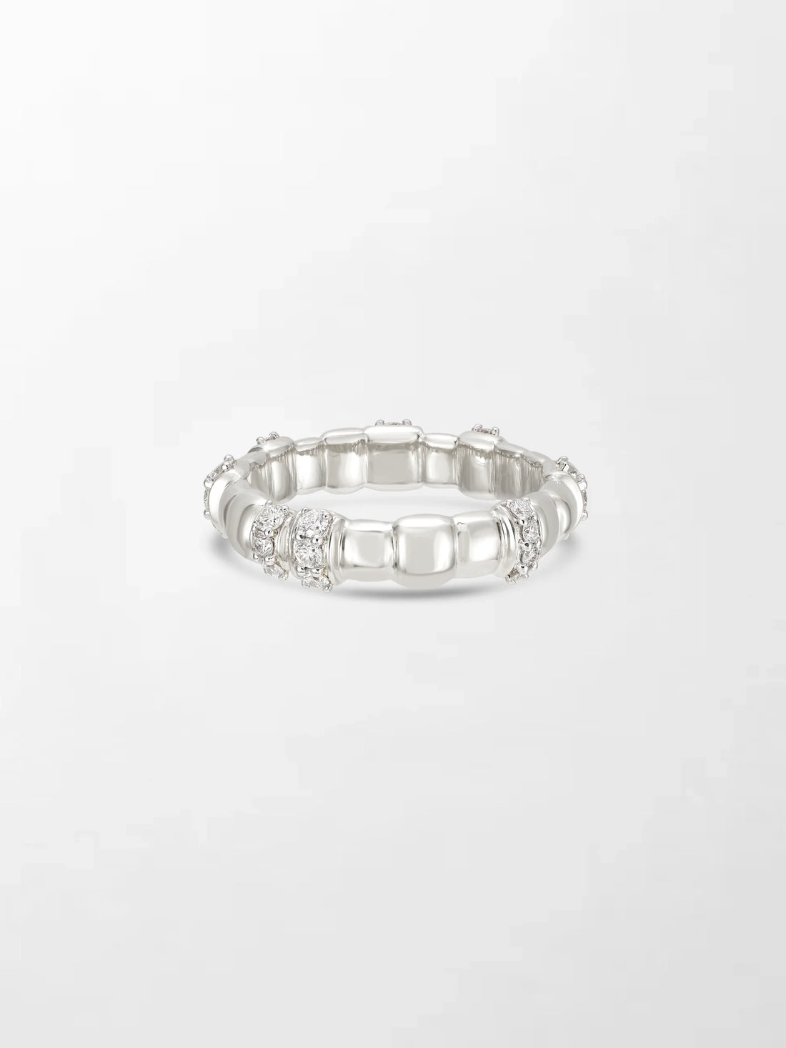 Beaded Radiance Diamond Ring