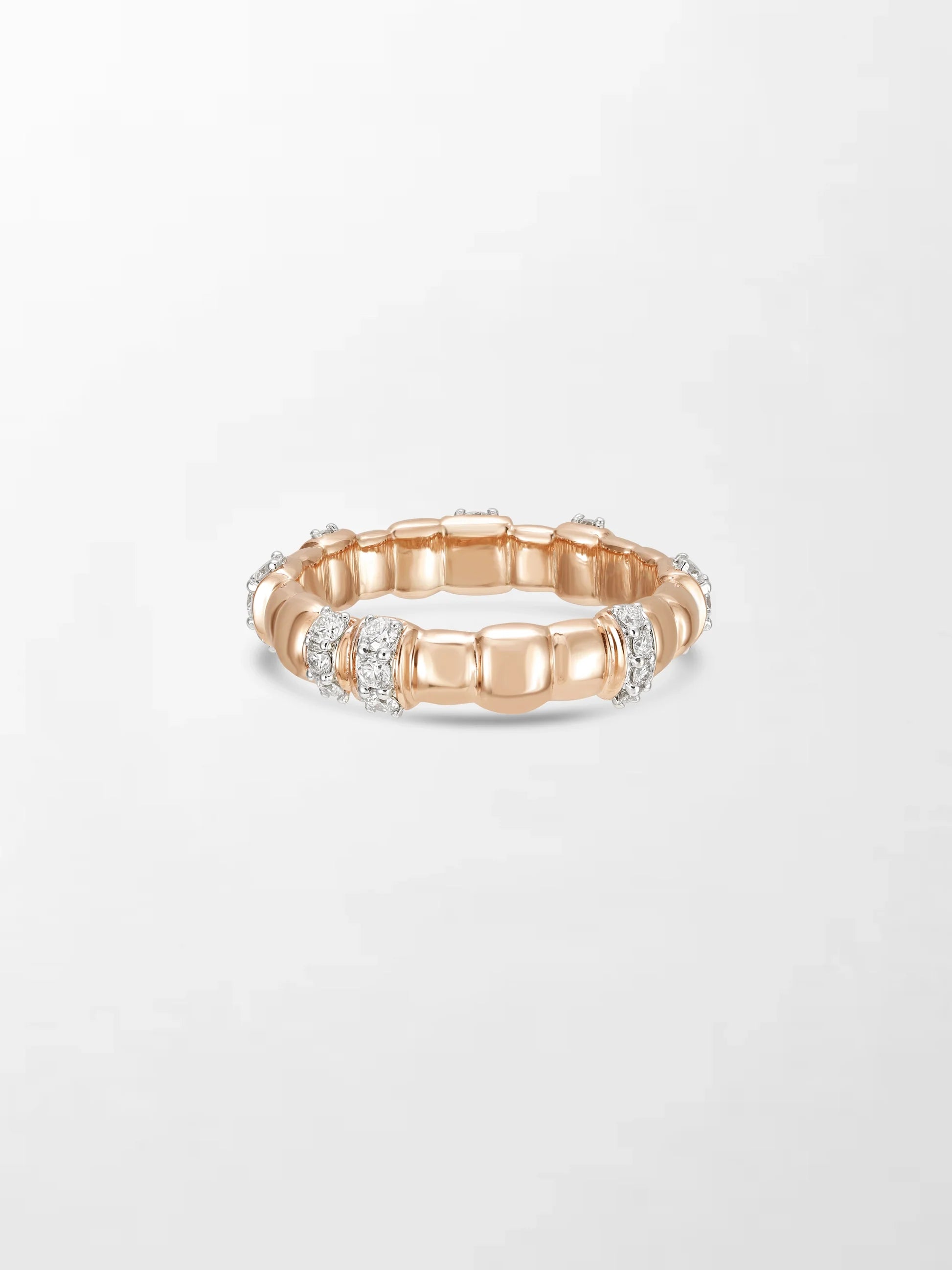 Beaded Radiance Diamond Ring