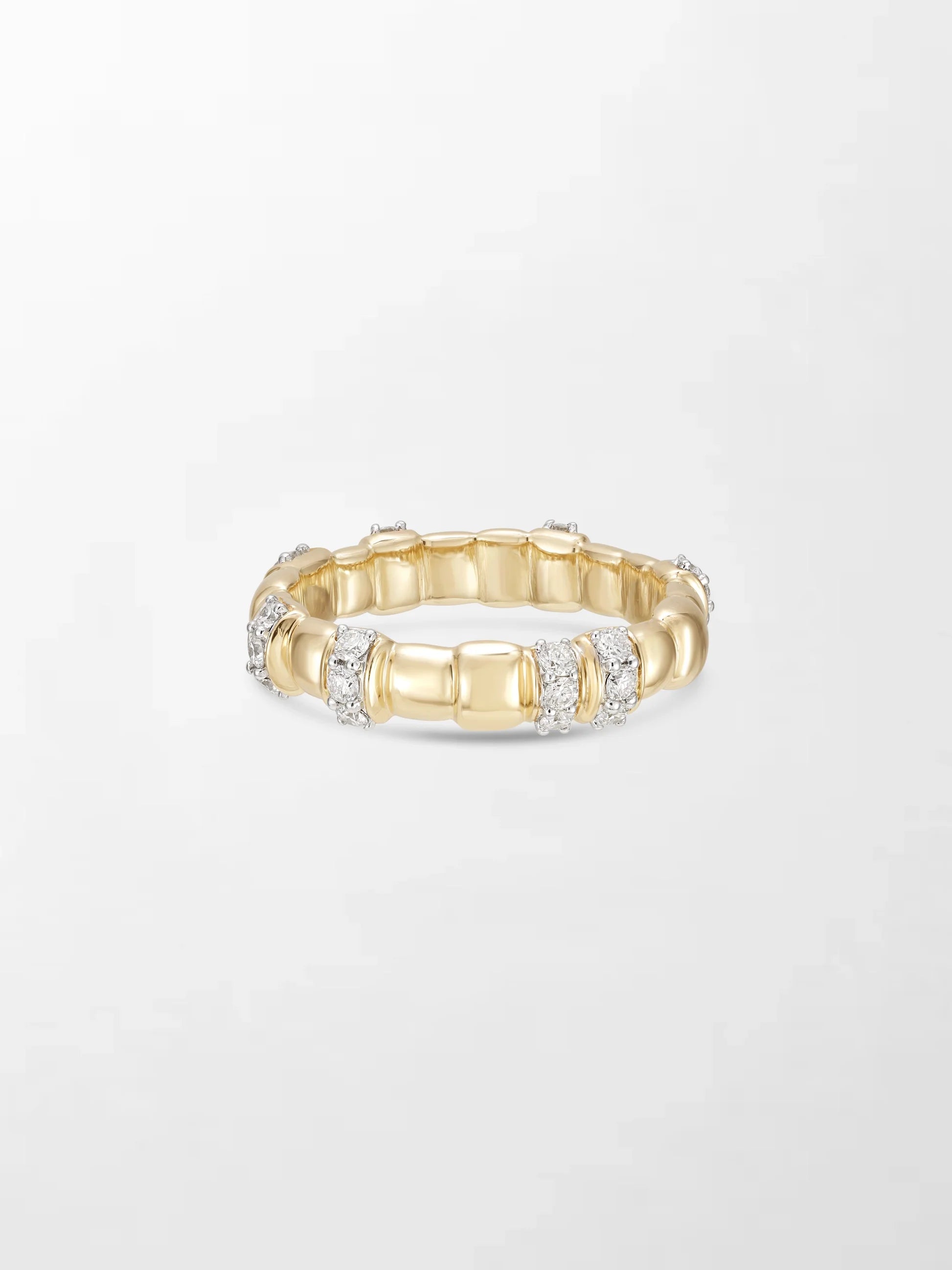 Beaded Radiance Diamond Ring