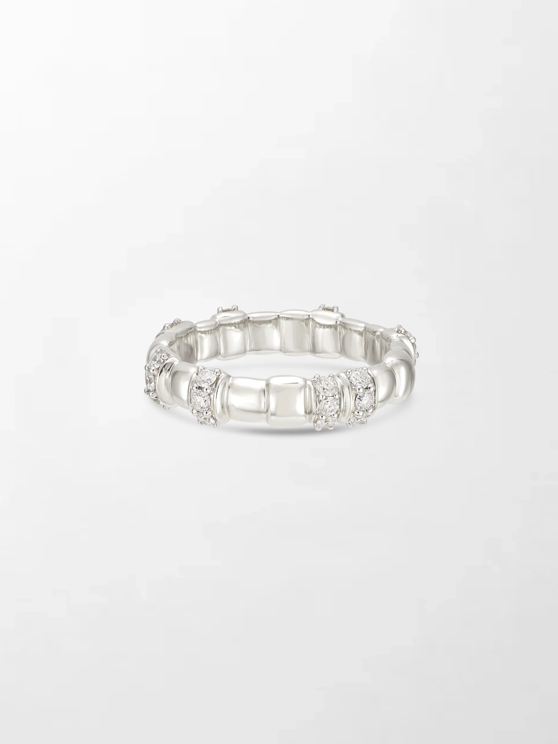 Beaded Radiance Diamond Ring