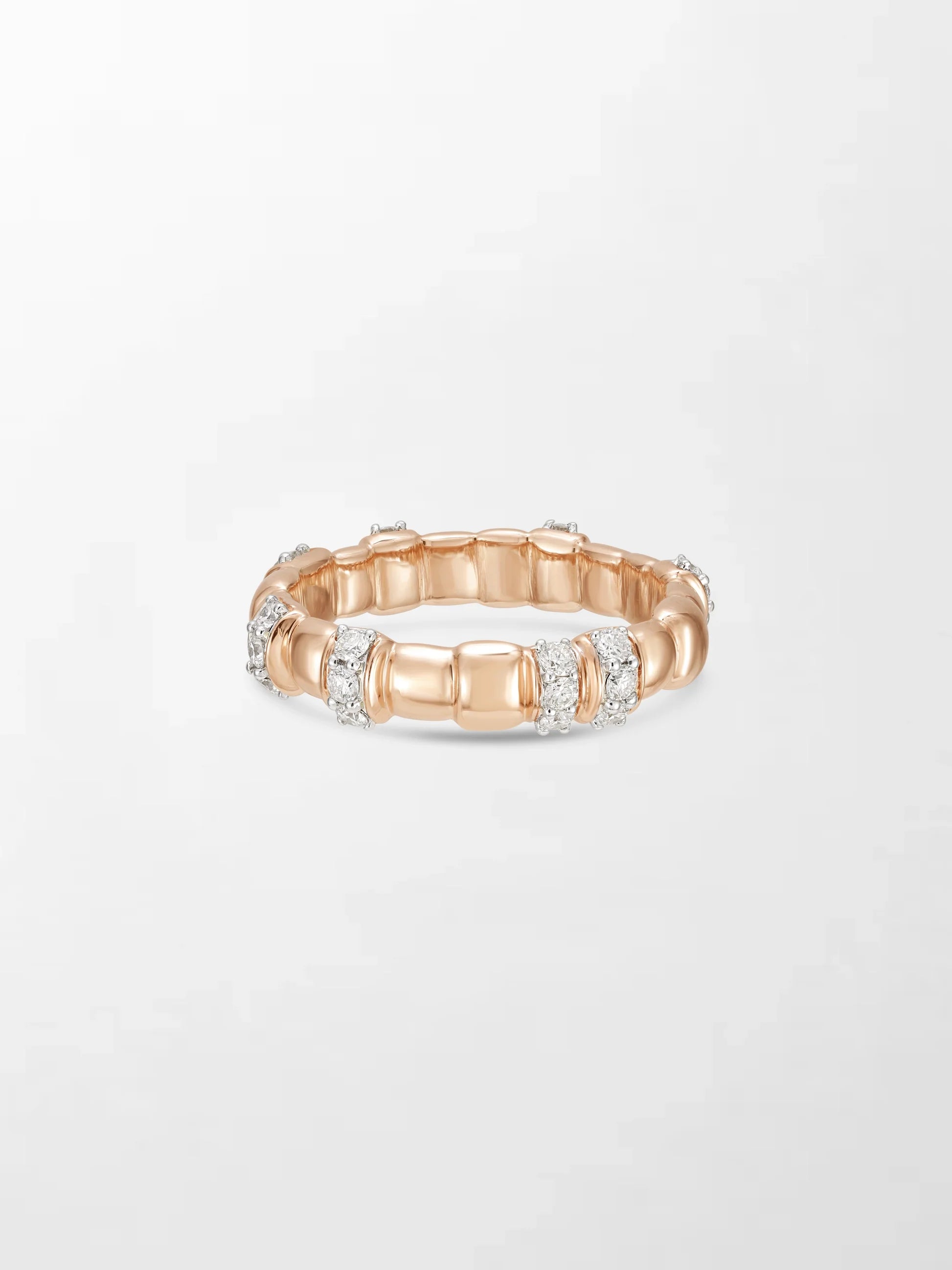 Beaded Radiance Diamond Ring