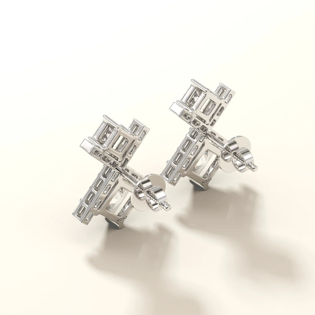 Aurelia Crossfire Diamond Earrings
