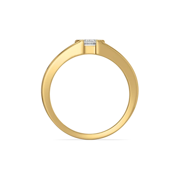 Aurelius Emerald-Cut Diamond Signet Ring