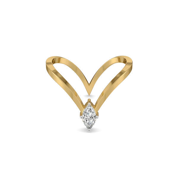 V-Lumière Marquise Diamond Ring
