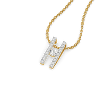 Eternal Élan Diamond H-Bar Necklace