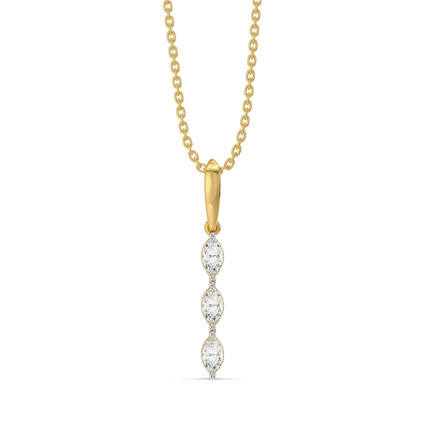 Aurelia Marquise Cascade Diamond Necklace