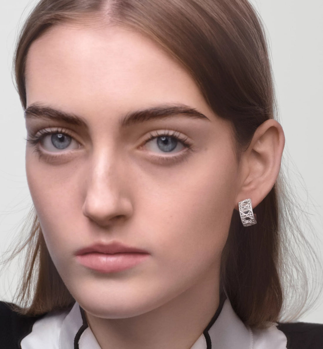 Braided Interwoven Hoop Earrings