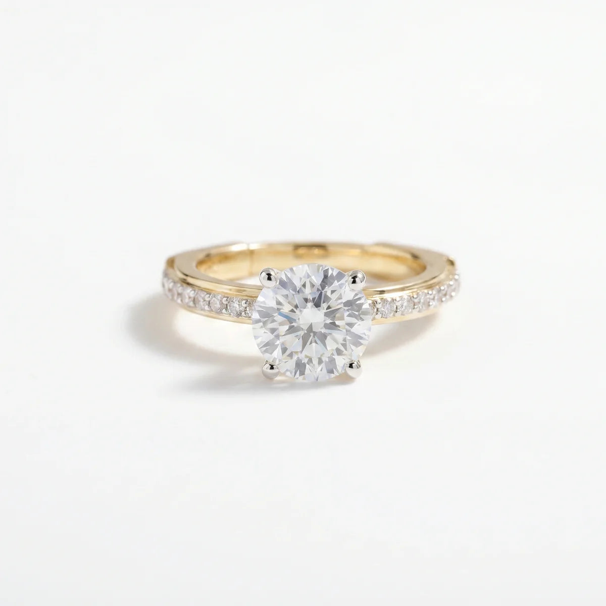 925 Sterling Silver Round Cut Solitaire Engagement Ring for Women | Classic Wedding Promise Ring | Cubic Zirconia