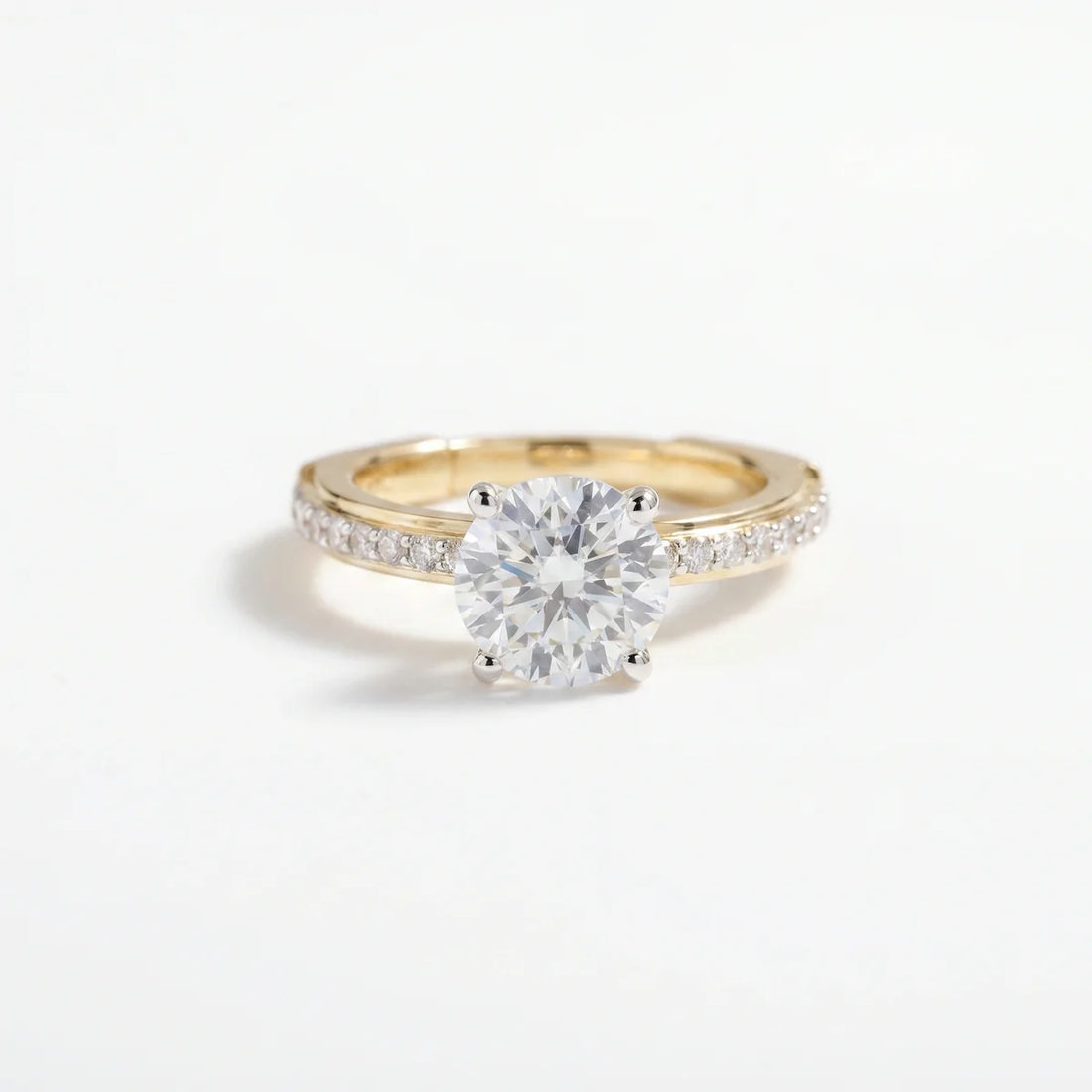 925 Sterling Silver Round Cut Solitaire Engagement Ring for Women | Classic Wedding Promise Ring | Cubic Zirconia