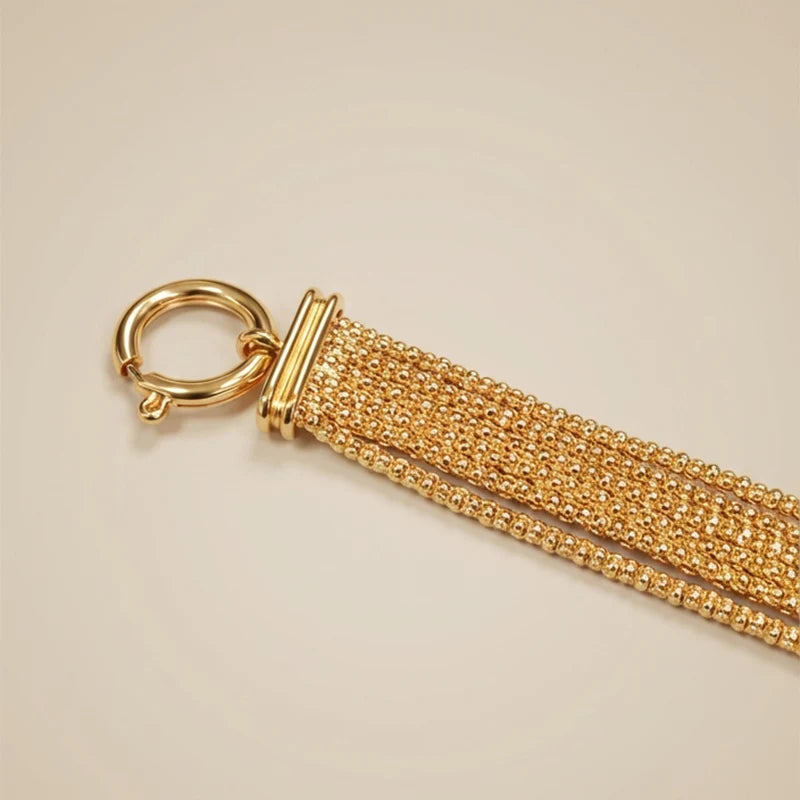 Sabine Multi-Strand Mesh Bracelet For Women