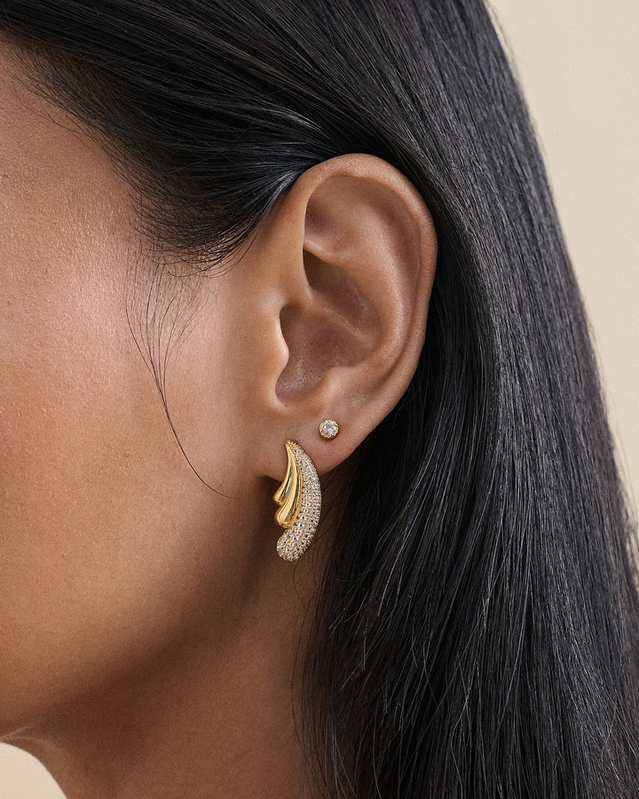 The Celestia Pavé Earrings