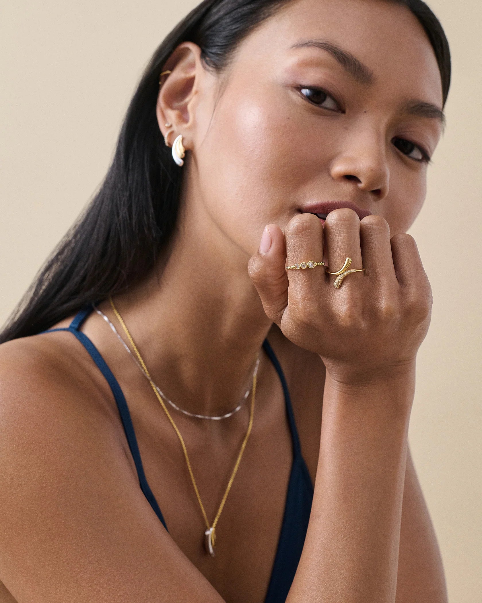 The Aurelia Wave Ring