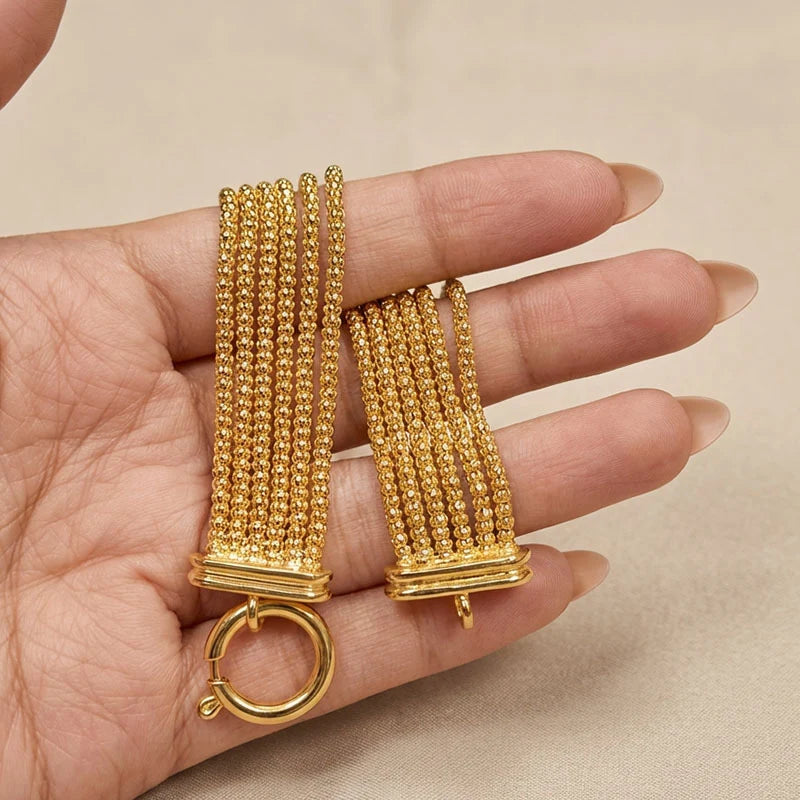 Sabine Multi-Strand Mesh Bracelet For Women
