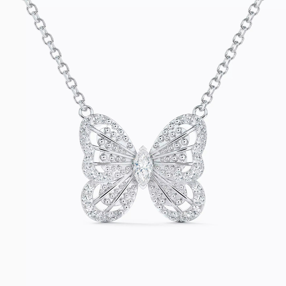 Étoile Papillon Diamond Butterfly Necklace