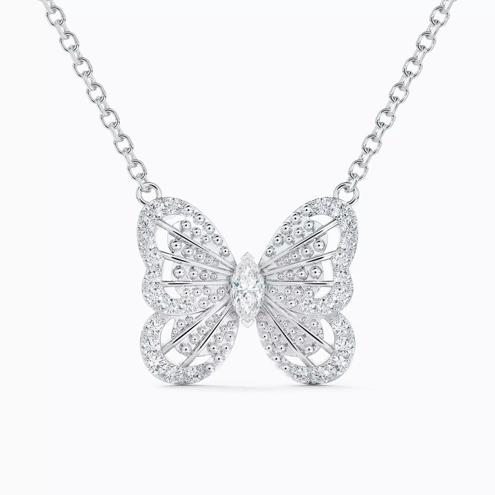Étoile Papillon Diamond Butterfly Necklace