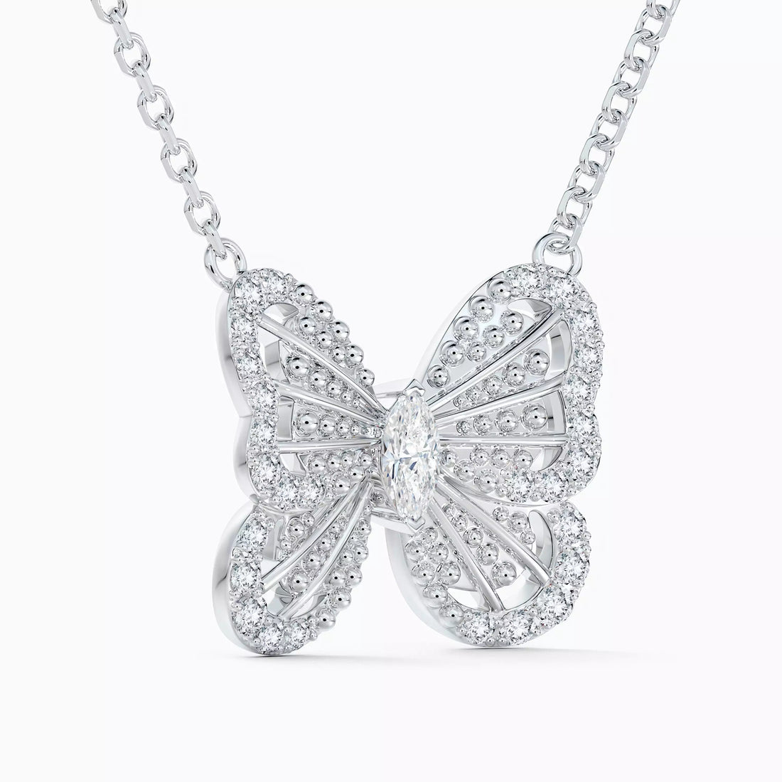 Étoile Papillon Diamond Butterfly Necklace