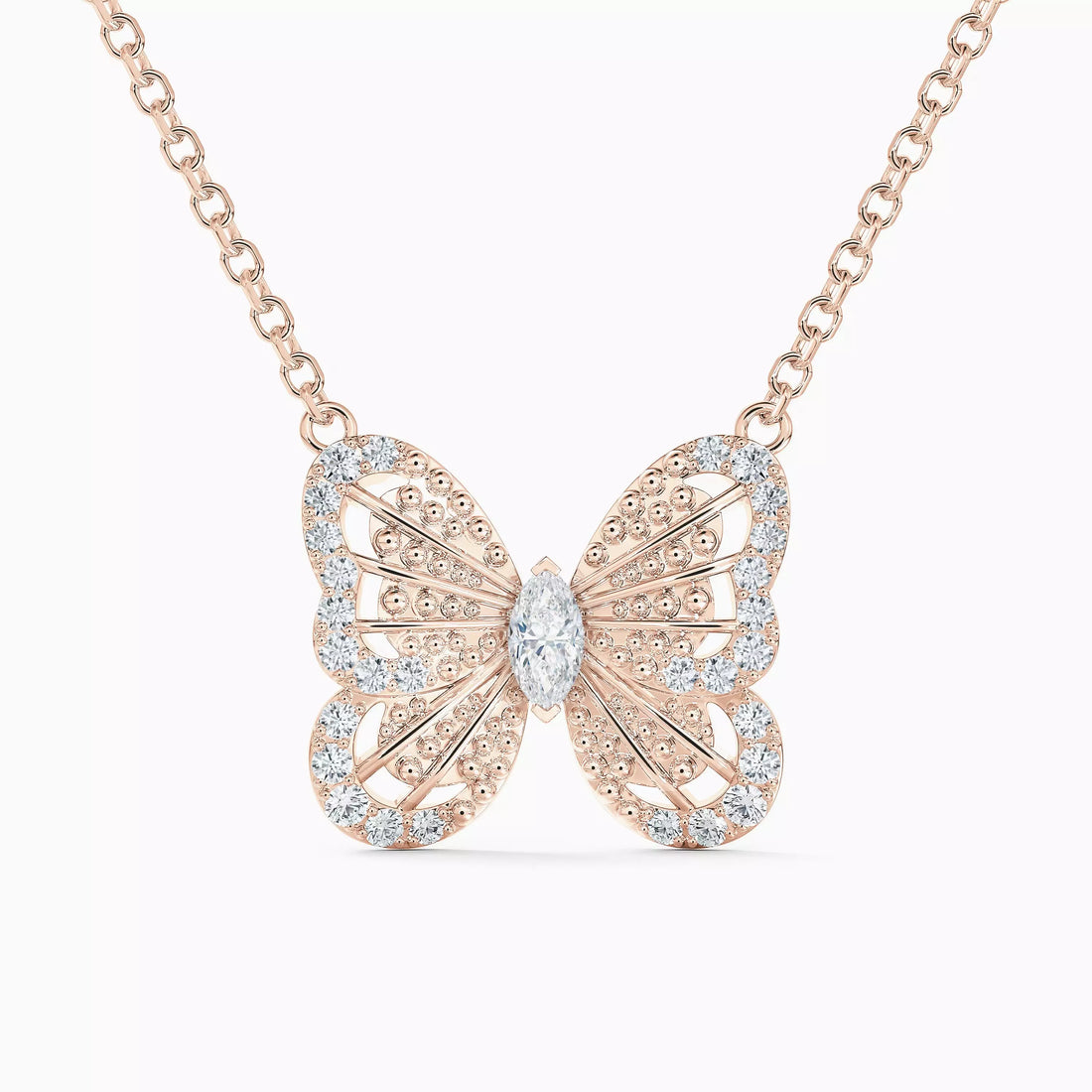 Étoile Papillon Diamond Butterfly Necklace
