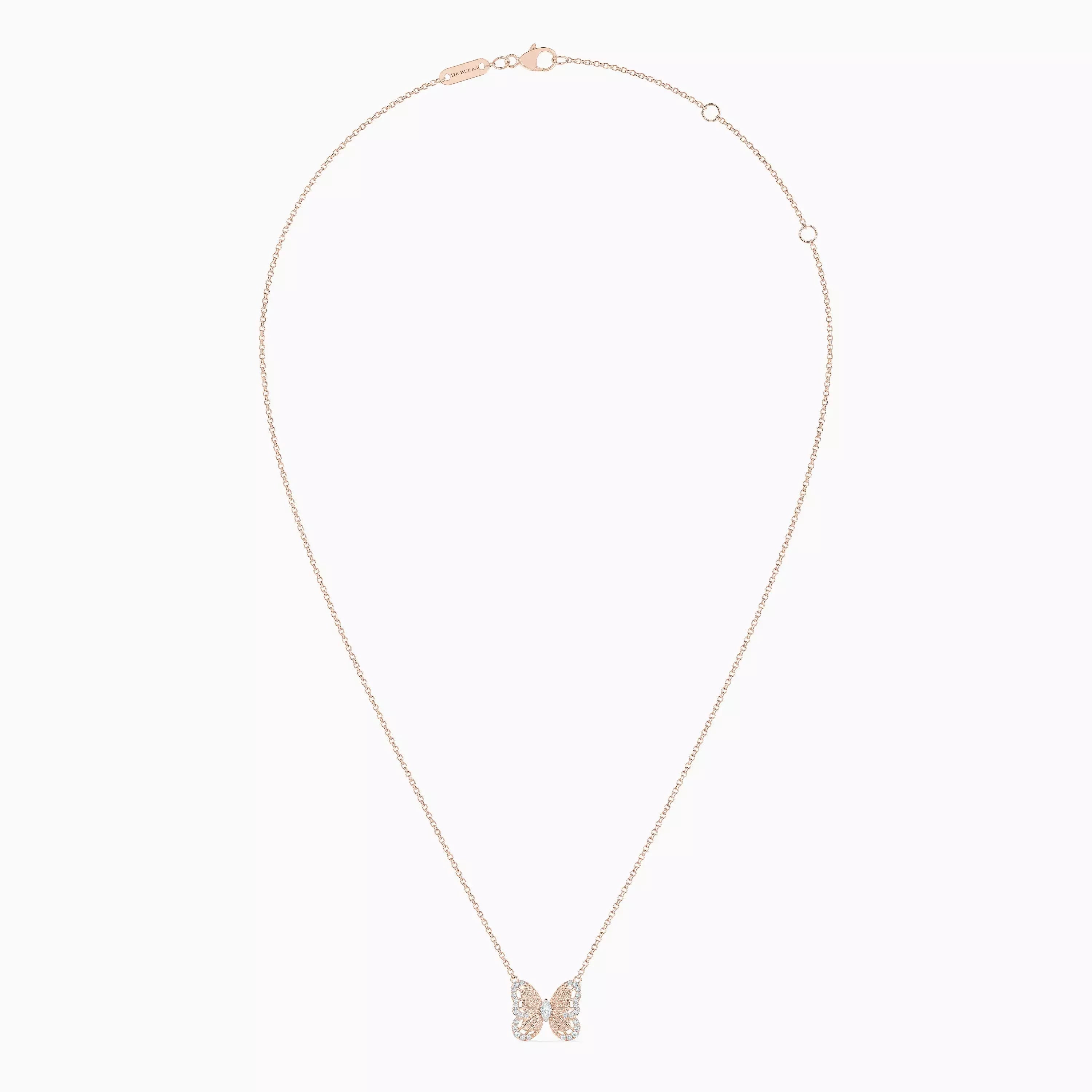 Étoile Papillon Diamond Butterfly Necklace