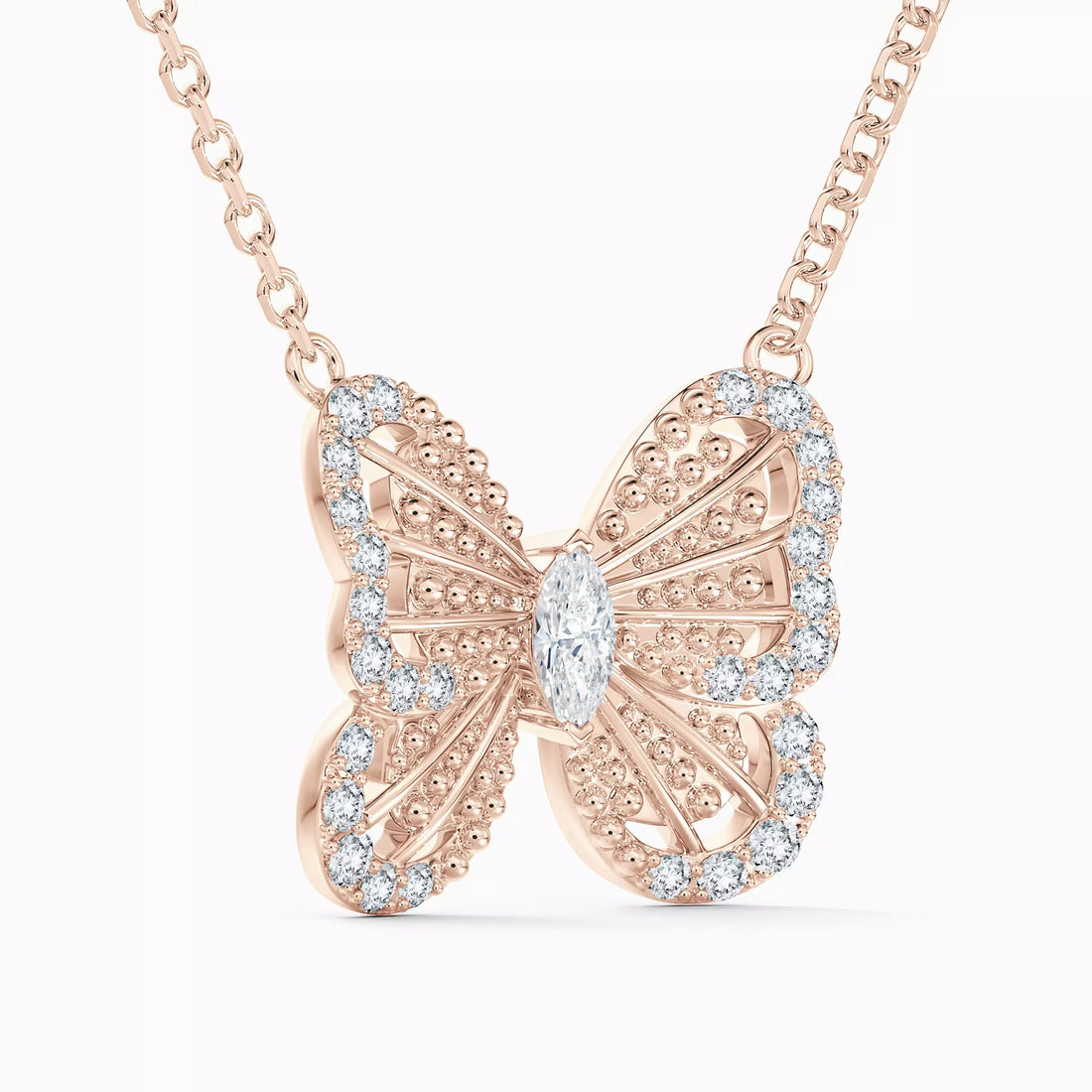 Étoile Papillon Diamond Butterfly Necklace