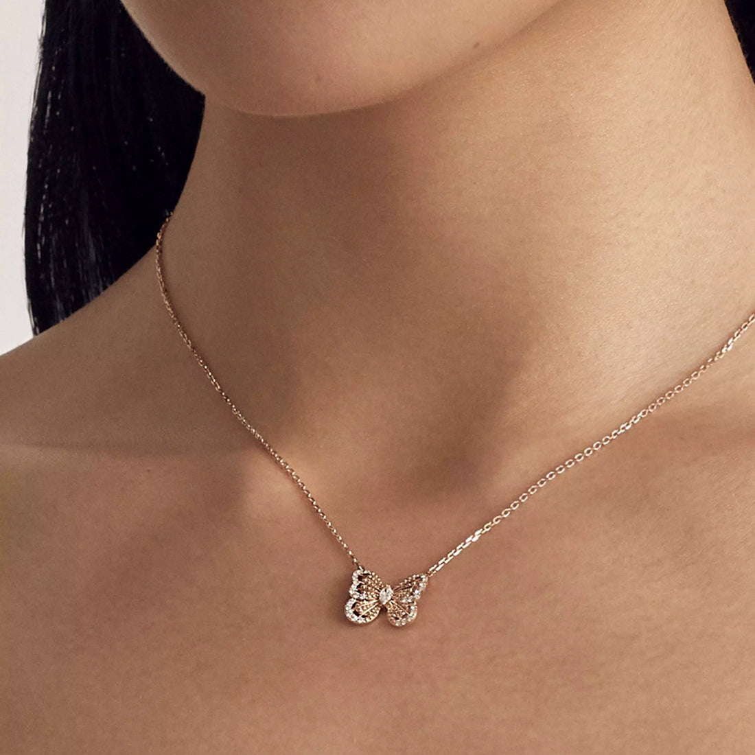 Étoile Papillon Diamond Butterfly Necklace