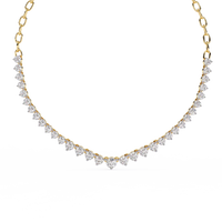 Celestial Graduated Diamond Necklace