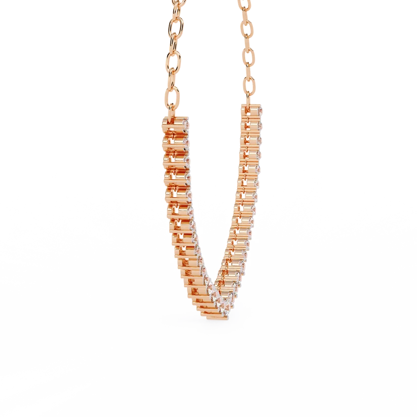 Celestial Graduated Diamond Necklace