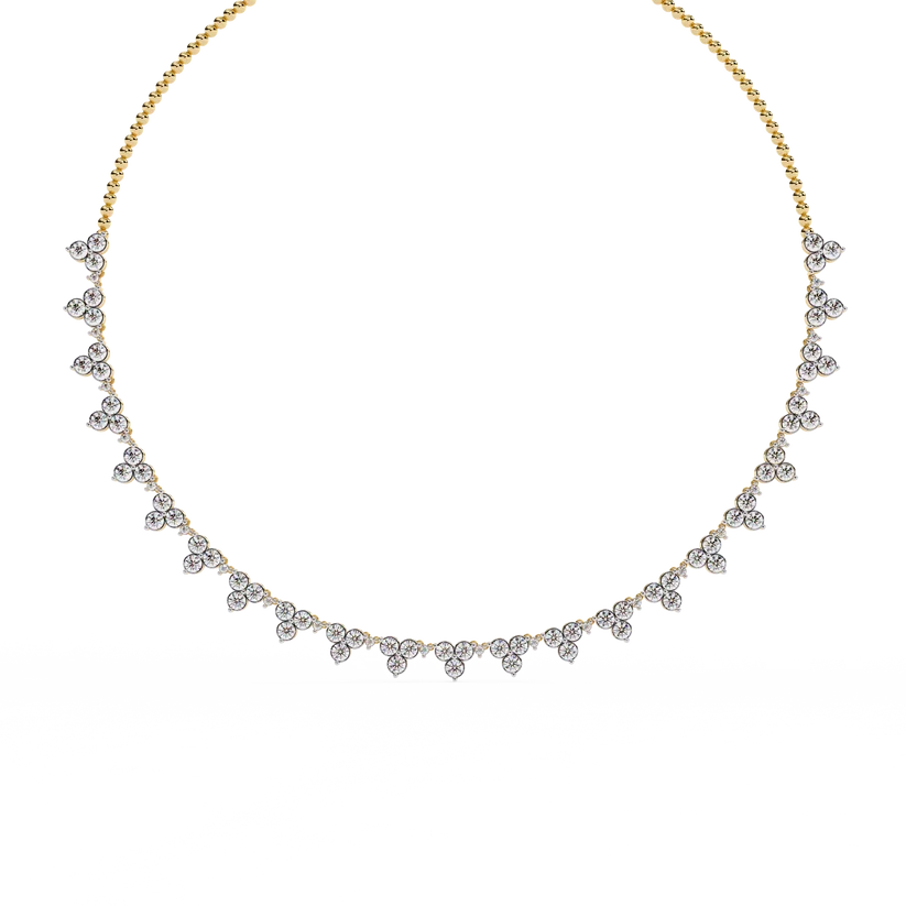 Celestial Diamond Vine Necklace