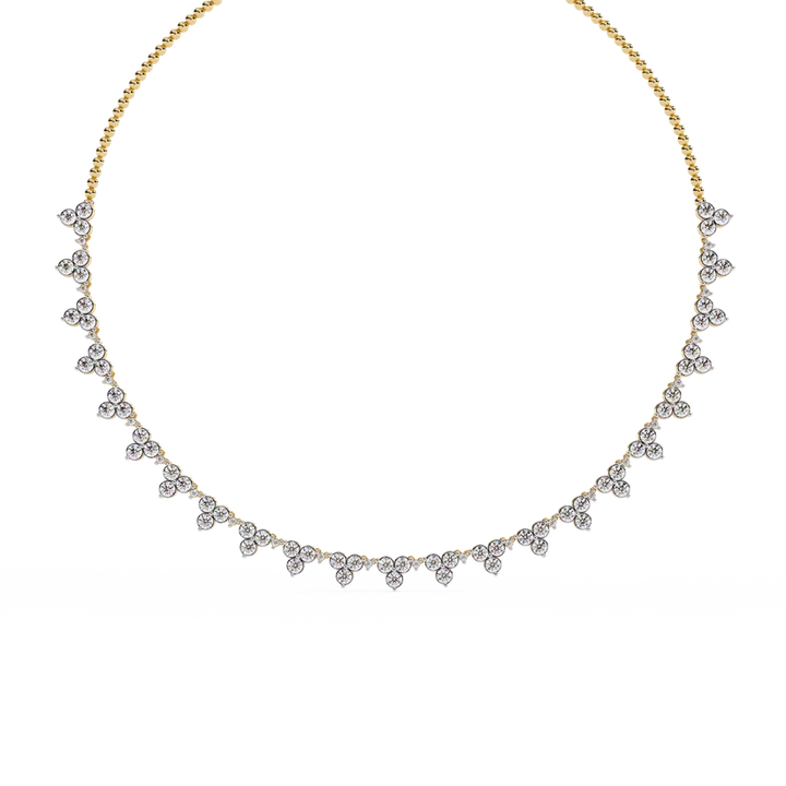 Celestial Diamond Vine Necklace