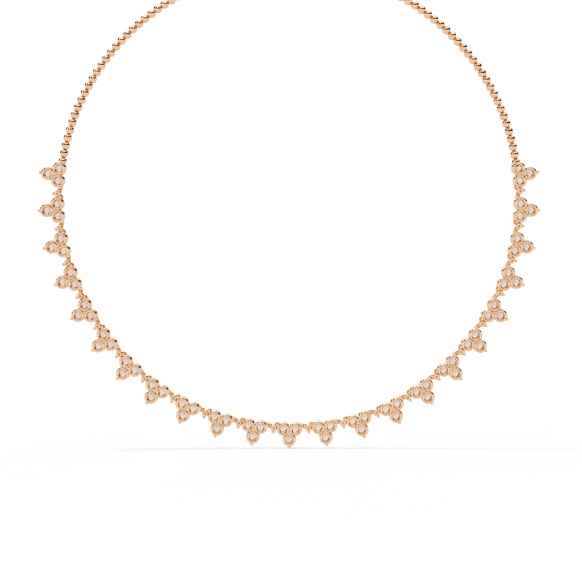 Celestial Diamond Vine Necklace