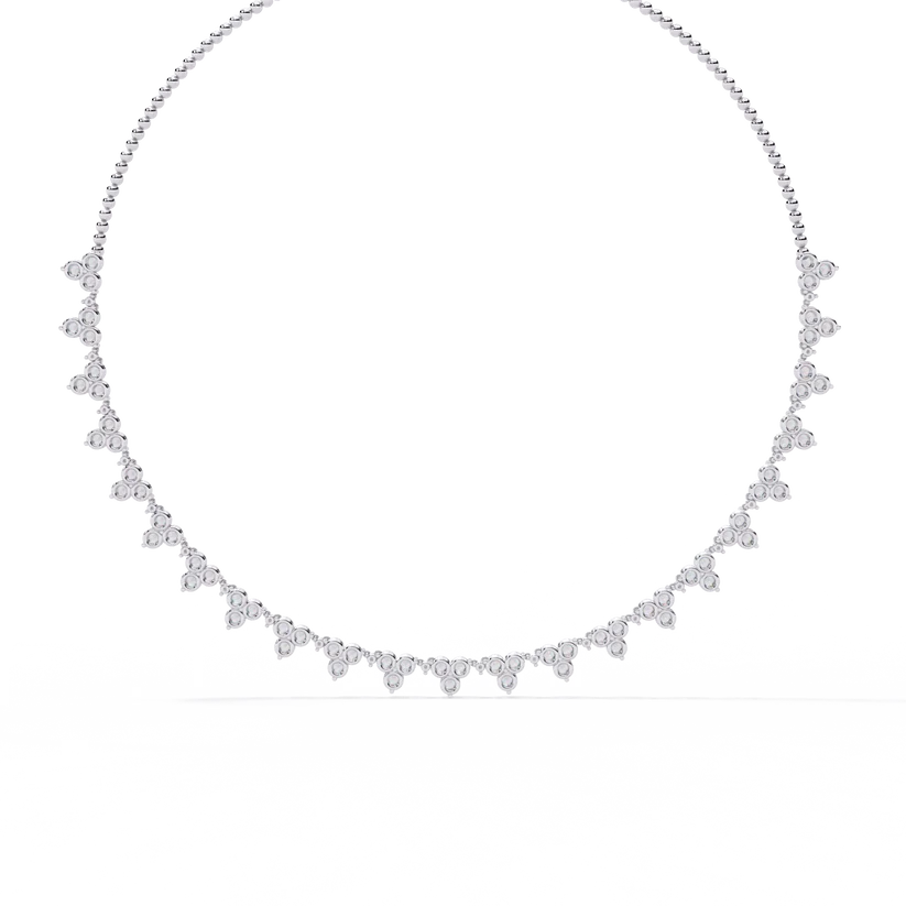Celestial Diamond Vine Necklace