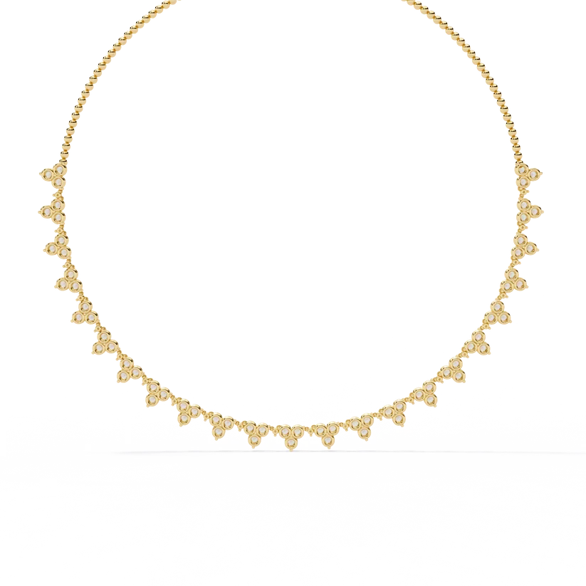 Celestial Diamond Vine Necklace