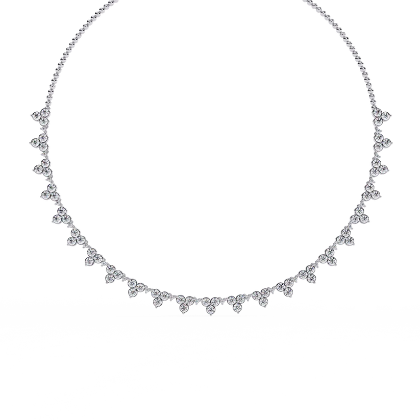 Celestial Diamond Vine Necklace