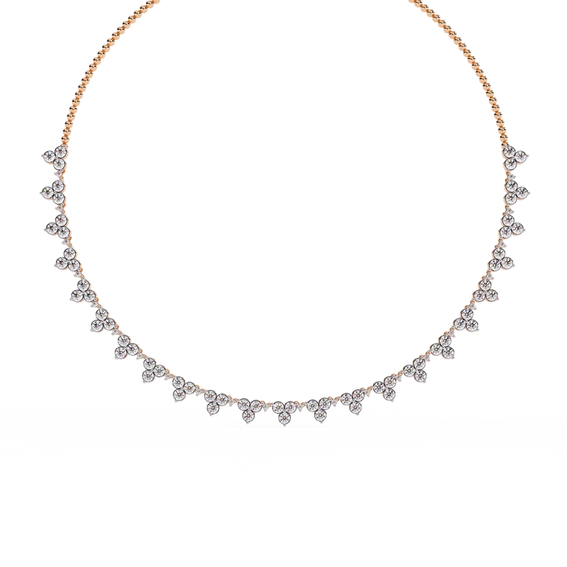 Celestial Diamond Vine Necklace