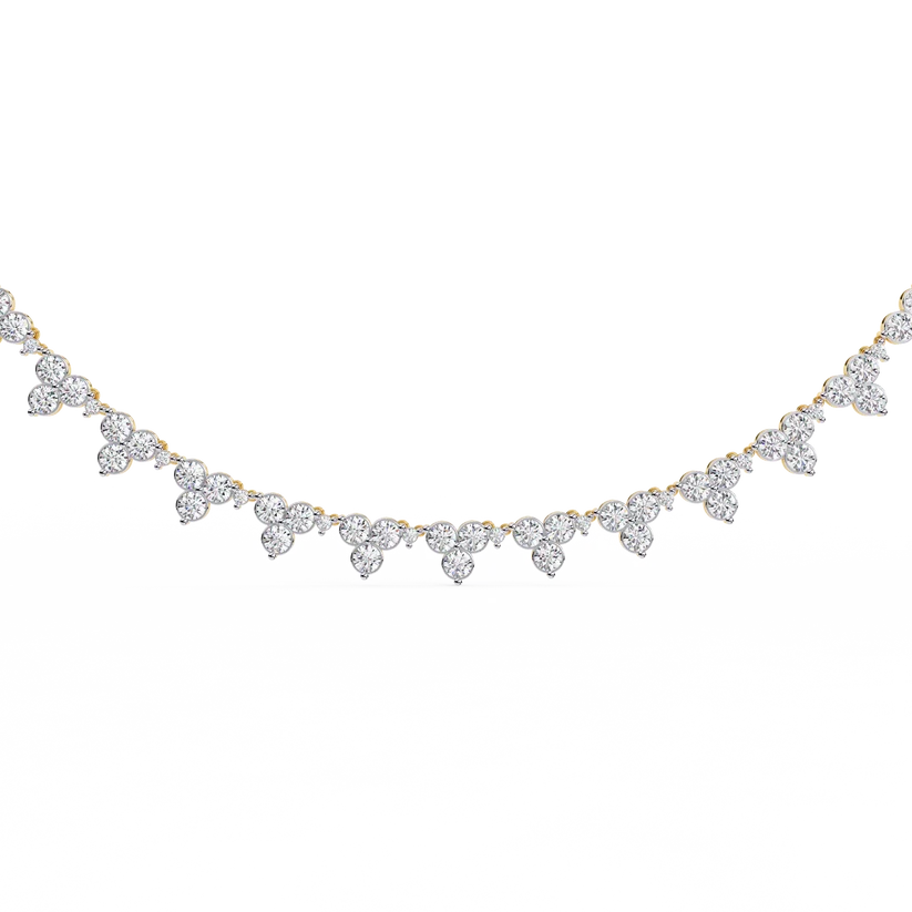 Celestial Diamond Vine Necklace